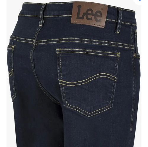Pantalón Lee Mezclilla Slim Fit 01109bs42 Azul