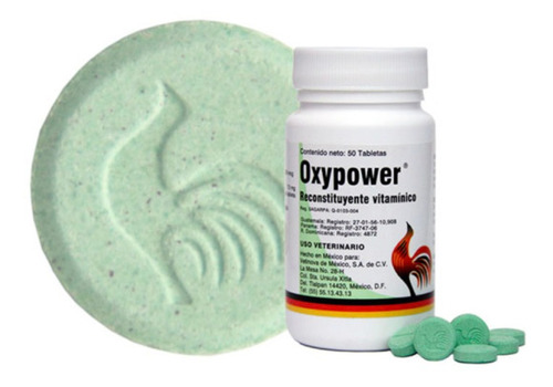 Alimento Oxypower & Vitaminas B12 & 100 Tabletas