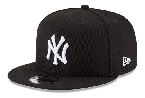 New Era Gorra N Y Yankees Black On Black 9fifty Ajustable