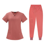 Conjunto De Uniformes De Enfermera Para Mujer, Uniforme De