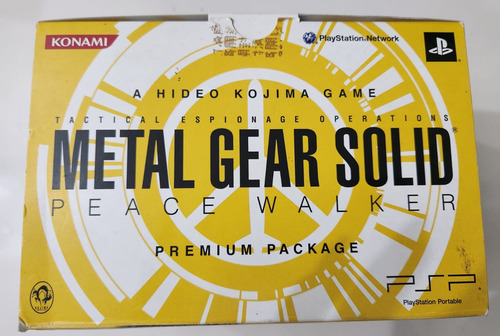 Psp Metal Gear Solid Peace Walker Premium Package 