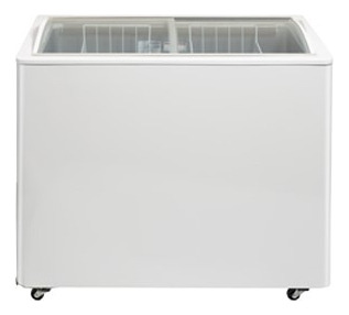 Freezer Exhibidor Horizontal Recto Tapa Vidrio Curvo 335 Lts