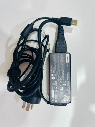 15351 Cargador Lenovo Fuente Adlx45ncc3a Cable Power Usado