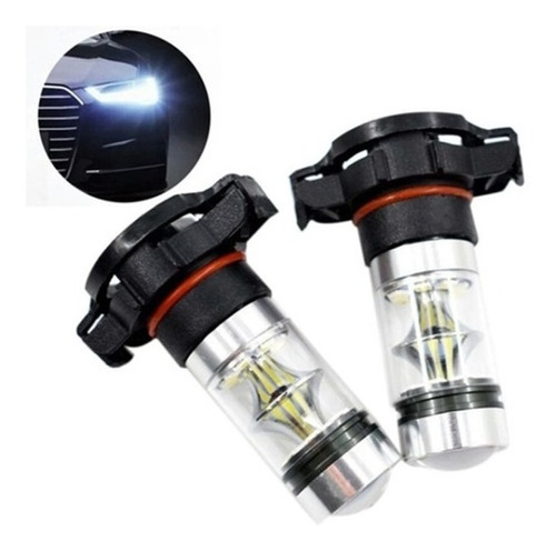 Bombillo Led H16 5202 Exploradora 12v Luz Blanca X2 Unidades