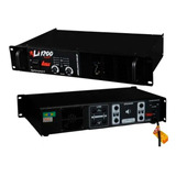 Amplificador Potência Leacs Li 1200-300w Profissional