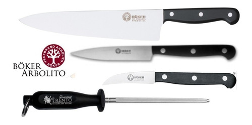Cuchillo Set Arbolito Para Chefs-estudiantes 20cm. Funda 3