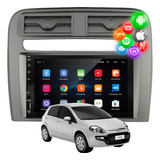 Central Multimídia Fiat Punto Android Auto Touch Bluetooth