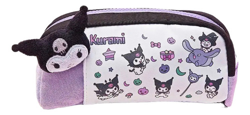 Estuche Importado Kuromi Incluye Broche