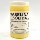 Vaselina Sólida Amarilla - 800g