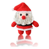 Yarniss Crochet Navidad Santa Claus, Llavero Relleno De Gan.