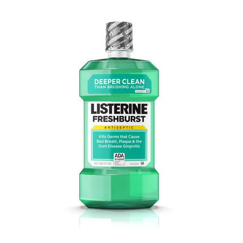 Listerine Freshburst Enjuague Bucal Antiséptico 1 L