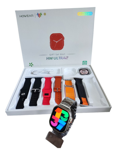 Relogio Smart Watch Hw Ultra 2 Series 9 7 Pulseiras Chat Gpt