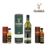Miniaturas Mix Scotch Whisky Glenfiddich  Single Malt 