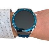 Reloj Smartwatch Mistral Mod Smt-wma11s Caucho  Amsterdamarg