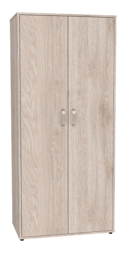 Closet Star 2 Puertas 80cm Ancho Color Ceniza