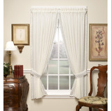 Hoy Cortina Versailles De Macram Crushed Ventana Voile Panel