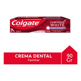 Pasta Crema Dental Colgate Luminous White Brilliant 90g X24u