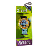 Reloj De Stitch Con Luces