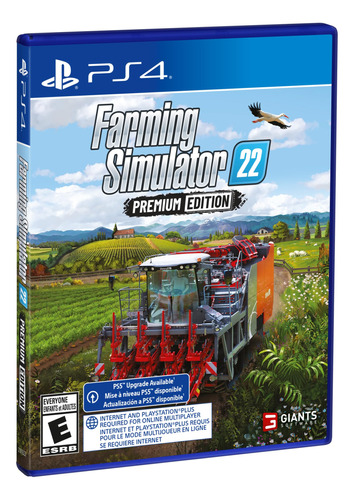 Videojuego Giants Software Farming Simulator 22 Premium Ps4