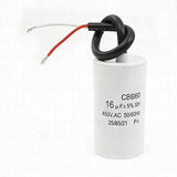 Condensador De Motor Cbb60 Con Cable De Plomo 16uf 450v...