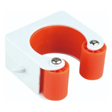   Soporte  Bicicleta Pared Eversafe  Para Rueda  Color Naranja