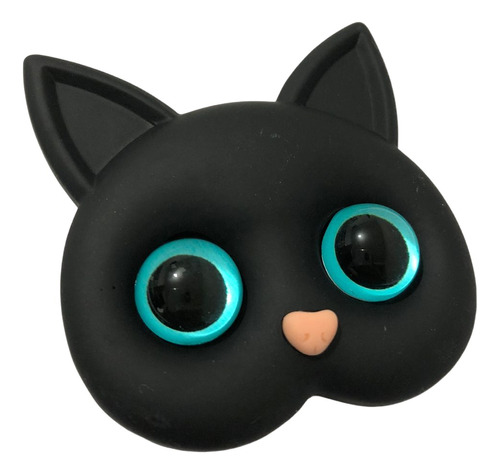 Suporte Para Celular De Gatinho 3d Apoio De Dedo Anti-queda