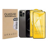 2 Micas Cristal Templado 9d Para iPhone XR Calidad Premium