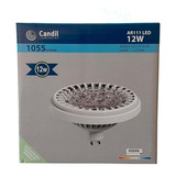 Lampara Led Dicroica Ar111 12w Gu10 Luz Cálida O Fría X20