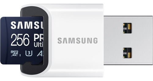 Tarjeta De Memoria Samsung Pro Ultimate Lector 256gb 200mb/s