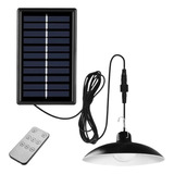 Lámpara Solar Recargable Luz Solar Exterior+control Remoto A