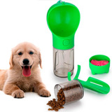 Botella Dispensador De Agua Multiusos 4 En 1 Para Perro