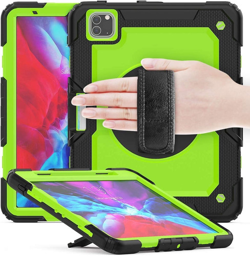 Funda Uso Rudo + Correa Para iPad Pro 11 2018 2020 Protec