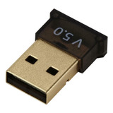 Adaptador Bluetooth V 5.0 Usb Dongle Compatible Pc Notebook