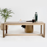 Mesa Ratona Madera Peteribi Cubo Living Moderna