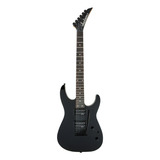 Guitarra Electrica Jackson Js12 Dinky Ah Negra Color Gloss Black Material Del Diapasón Amaranto Orientación De La Mano Diestro