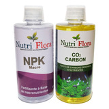 Kit Fertilizantes Plantados Npk + Carbon Co2 Liquido 250ml