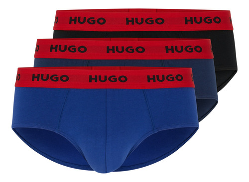 Paquete De Tres Calzoncillos Slip Para Hombre Hugo