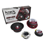 Krack Kmxp-6520 Set De Medios Open Show Nuevos Fibra Carbono