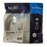 Patch Cord Multilan Cat6 2,50 Mts Cinza Furukawa Cm 35129068