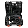 Taladro Percutor 13mm 650w + Kit Herramientas 122pcs+maletin Color Gris Frecuencia 50hz