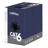 Cable Ethernet Celertec Cat6 Blindado 152m 23 Awg 550 Mhz