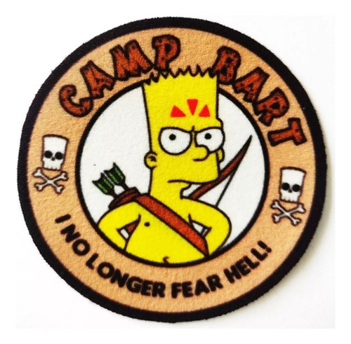 Parche Ropa The Simpsons Personajes Pega Con Plancha C/u
