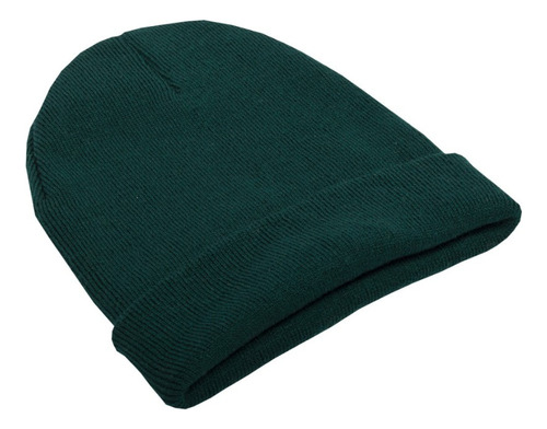 Gorro Beanie De Lana Termico Adulto Con Doblez