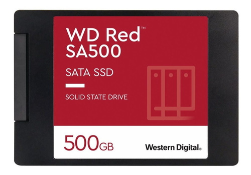 Disco Rígido Western Digital 500gb Ssd Red Sata 2.5 Wds500g1
