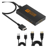 Zukvye Adaptador Convertidor Ps2 A Hdmi Para Hdtv Hdmi Monit