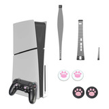 Protector Para Ps5 Playstation 5 Slim+silicon Control 2 Par