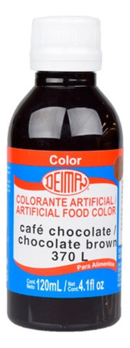 Colorante Líquido Café Chocolate Deiman L-370 120ml