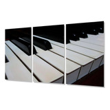 Cuadro Trip 40x60 M2 Piano Teclas De Perfil Musical Deco