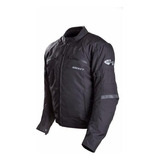 Campera Joe Rocket Ronin 4.0 Negra P/moto C/ Protecciones