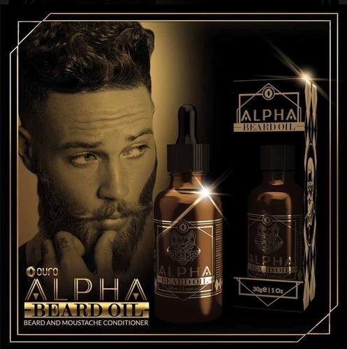 Aceite Para Barba Y Bigote Ouro Alpha Oil-bergamota 30ml